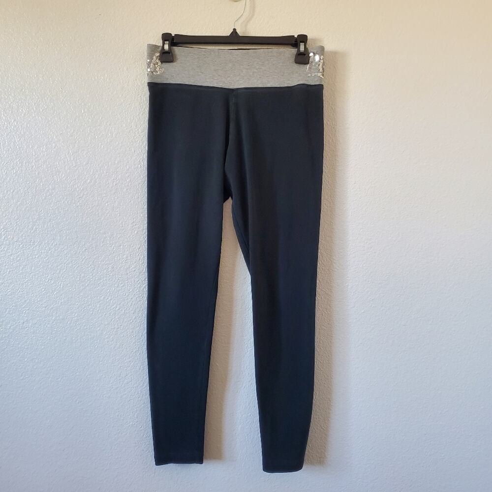 VS Victoria Sport Crossover Everywhere Leggings Black Size Medium Women